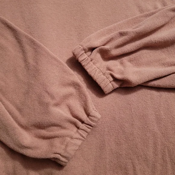 Madewell Dusty Rose Pullover Sweater Size Medium EUC - Picture 6 of 8